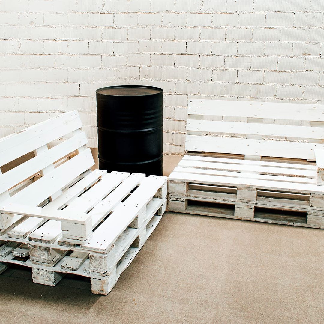 Allestimento industrial arte povera realizzato4