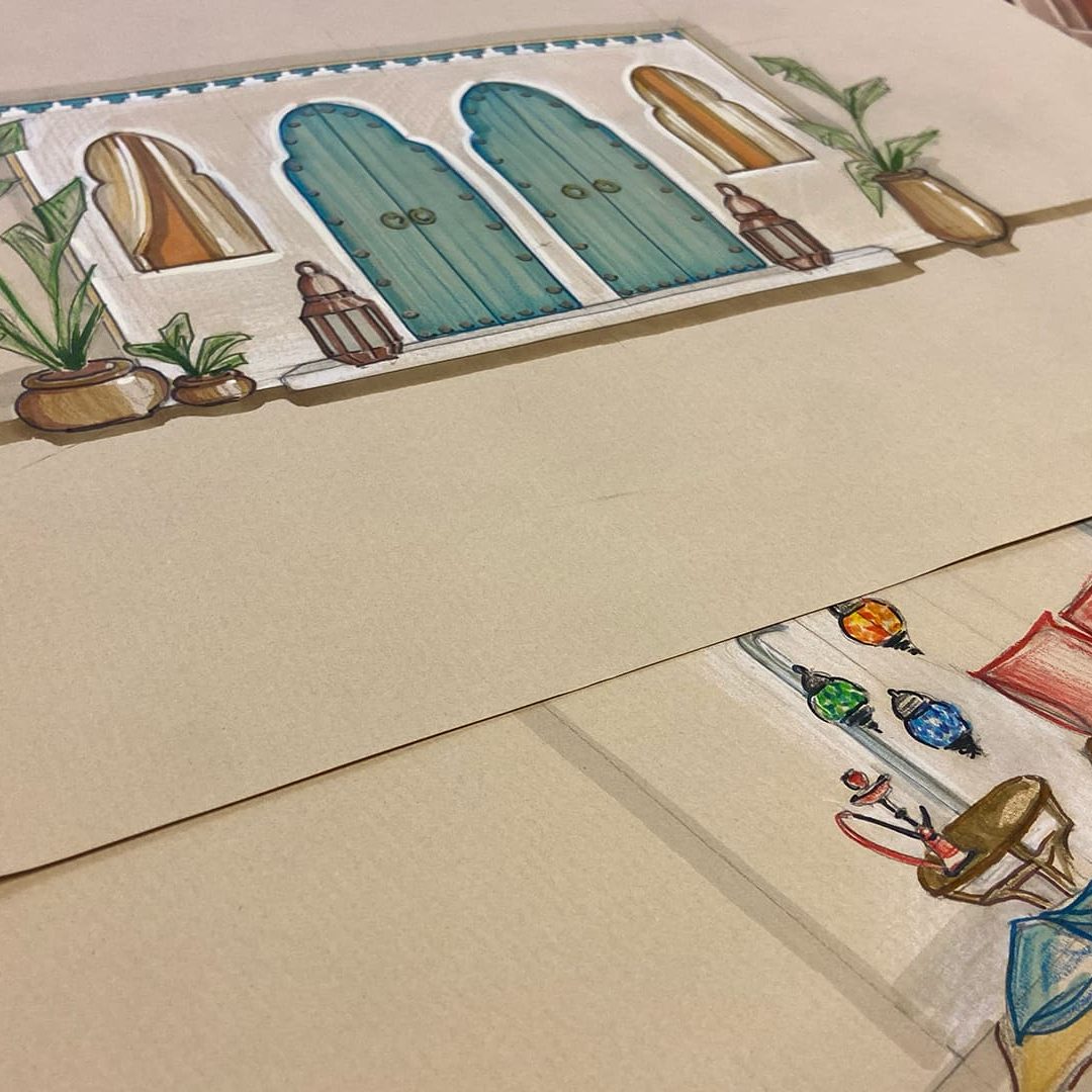 Allestimento marocco5